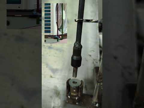 I welded a custom tool for high rise AC installs! #shorts