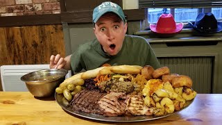 5KG HOLY ROAST CHALLENGE AT @CattlemansSteakhousePGN!!