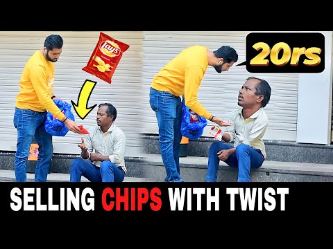 Selling Chips with Twist Prank 😅 | Prakash Peswani |