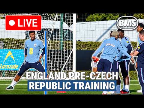🔴 LIVE | <strong>England</strong> training | <strong>England</strong> v Czech Republic | Nations League