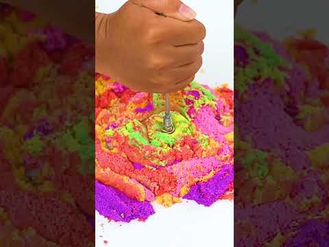 Satisfying Kinetic Sand ASMR - #shorts