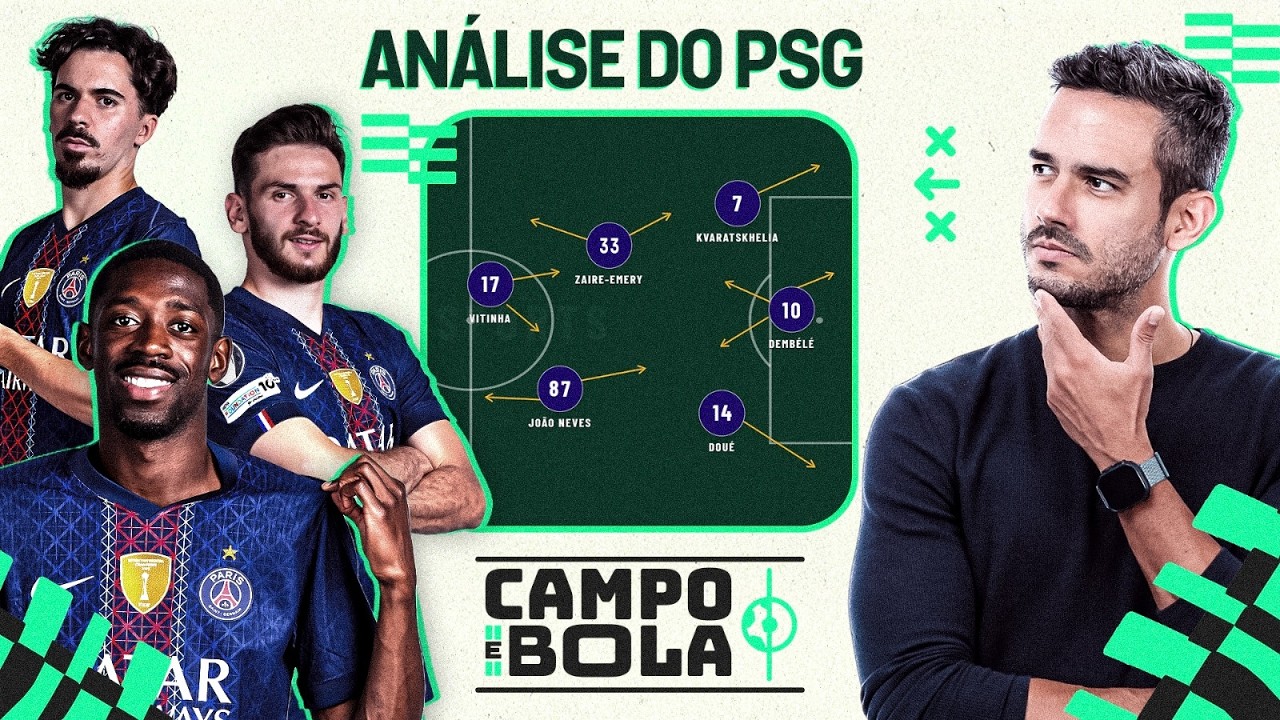 COMO O PSG VIROU UMA MÁQUINA COLETIVA? - ANÁLISE TÁTICA COM MARCELO BECHLER