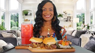 Eating Homemade Ribeye Steak Sandwiches! She Was Left Upside down In The Back Seat!