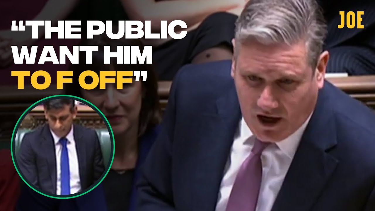 Keir Starmer absolutely hammers Rishi Sunak’s failing government at PMQs