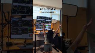 Trader at 8AM vs 3PM Market Time... #tradingmemes