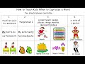 Capitalization Rules and Proper Nouns