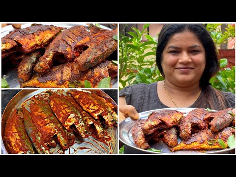 💯ಪರ್ಫೆಕ್ಟ್ ಫಿಶ್ ತವ ಫ್ರೈ |ಸಿಪ್ಪೆ ಎದ್ದು ಬರಲ್ಲ, ಹುಡಿಯಾಗಲ್ಲ |Perfect Fish Tawa Fry |PriyasRecipes 2021