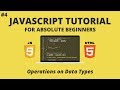 JavaScript Operators and Functions