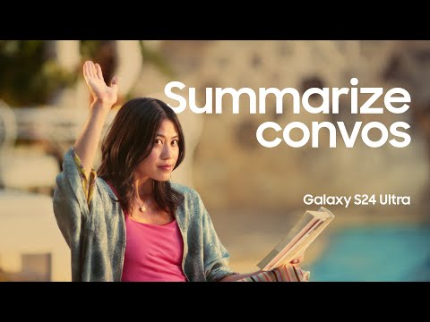 Galaxy S24 Ultra Official Film: Transcript Assist | Samsung