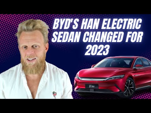 NEW 2023 BYD Han gets big upgrades + up to 700km range