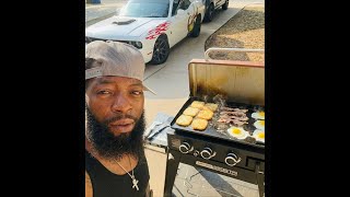 Life with the fly’s  is live! Breakfast on the pittboss this am!!