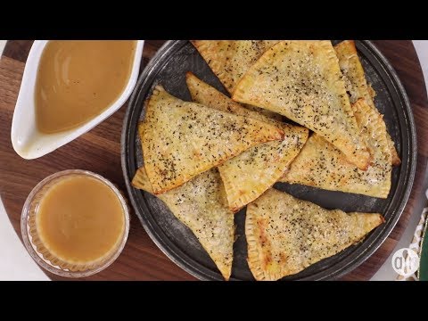 Appetizer Recipes - How to Make Mini Sausage and Apple Hand Pies in a Parmesan Thyme Crust