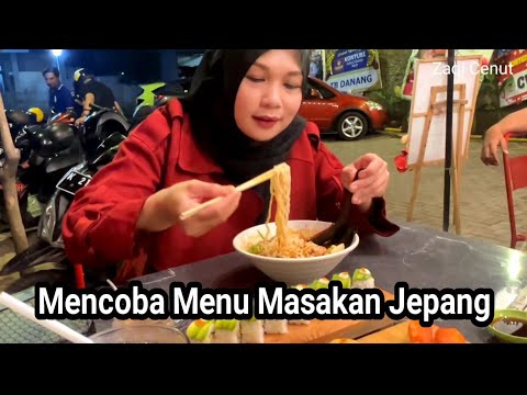 mencoba Makan Menu Jepang (keluarga cenut)