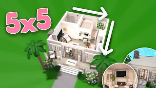 Building a 5x5 HOUSE in BLOXBURG!!