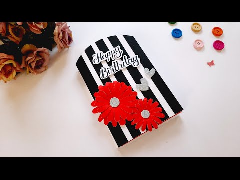 Easy and Beautiful DIY Birthday Card | Handmade Birthday Greeting Card | Special card | Tutorial