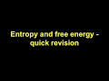 Thermodynamics and Entropy Concepts