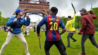 I Confronted Scammers in Paris! *attacked*