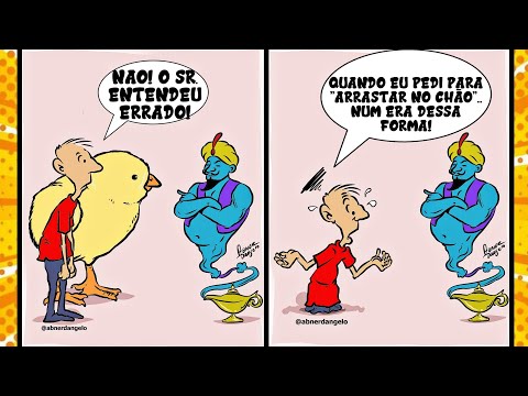 COMPILADO DE 2 HORAS DE TIRINHAS DUBLADAS - O GÊNIO ENTENDEU ERRADO KKK