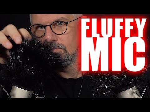 ASMR | Fluffy Microphone Touching | NO TALKING