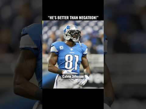 “He’s BETTER Than <strong>Megatron</strong>!” 😳 #nfl #calvinjohnson #michaelirvin #andrejohnson #juliojones