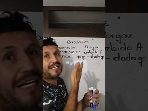 Conéctores causales.