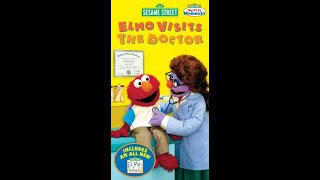 Opening & Closing To Sesame Street: Elmo Visits The Doctor (RARE 2005 VHS)
