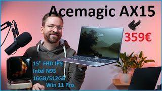Vido-Test : Acemagic AX15 Review: 15,6