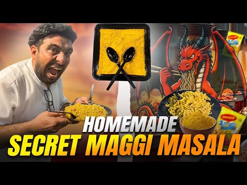 Home made Maggie Masala easy cooking method by Jabbar Bhai