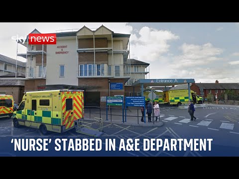 Man arrested after 'nurse' stabbed at Greater Manchester hospital