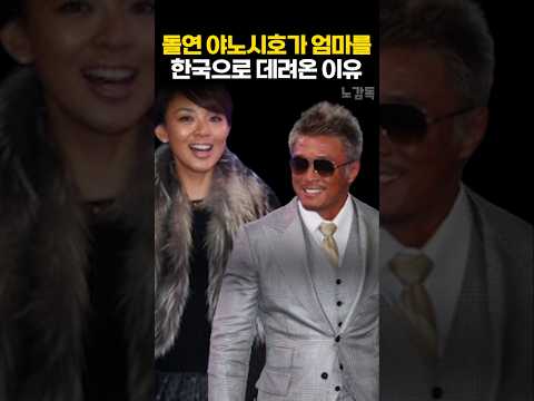 돌연 야노시호가 <strong>엄마를</strong> 한국으로 데려온 이유