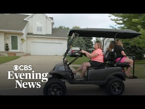 YouTube video thumbnail: Why a Michigan Town Is Regulating Its Golf Cart Boom