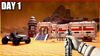 Surviving 687 Days Alone in This NEW Survival Game - 687 Days on Mars