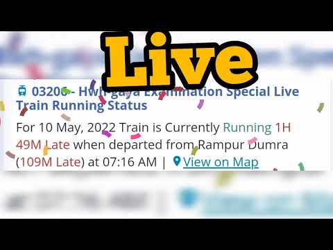 03206 - Hwh-gaya Examination Special Live Train Running Status