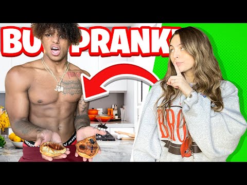 BUGS IN BF FOOD PRANK🤢 (GONE WRONG)