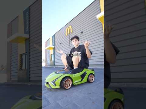 Podré recoger comida con un coche falso?