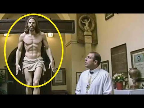 Jesus Statue Moves Its Head During Catholic Mass In Mexico