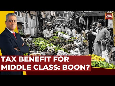 News Today With Rajdeep Sardesai: Middle Class Tax Relief In Budget 2024 Sparks Debate | India Today