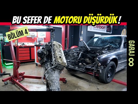 GARAJ 8 | BMW 525i Motorunu Dağıttık, Tüm Parçalarını İnceledik! | 4.Bölüm