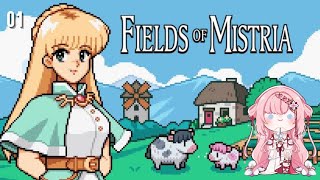 【🔴Fields of Mistria Gameplay】Magical Farming & Swoony Romance?! 🌸 | Fi