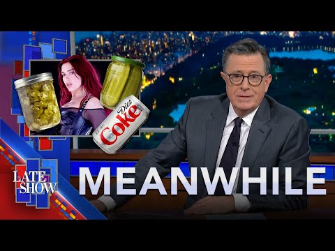 Meanwhile... Monkey Chugs A Beer | Dua Lipa's Diet Coke Recipe | Cookie Monster's Traffic Ticket