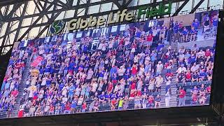 9/6/26 Texas Rangers #jumbotron Whata Relay vs Tampa Bay Rays 
