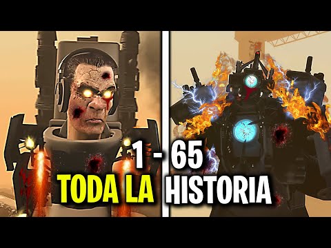 TODA LA HISTORIA EXPLICADA de SKIBIDI TOILET (1 - 65) en UN VIDEO!