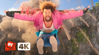 A Minecraft Movie (2025) 4K - Steve Rides Garrett | Movieclips