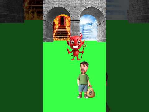 Will devil send mr.beast to good place or bad place #shorts