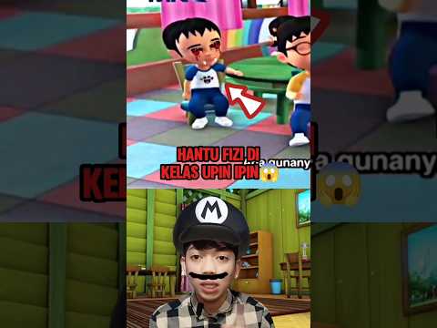 Hantu Fizi Di Kelas Upin Ipin‼️😱 #shorts #upinipin #animasi #fyp