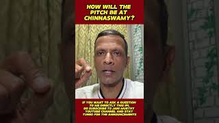 Pitch na Picture at Chinnaswamy Stadium #cricket #rcb #chinnaswamystadium #royalchallengersbengaluru