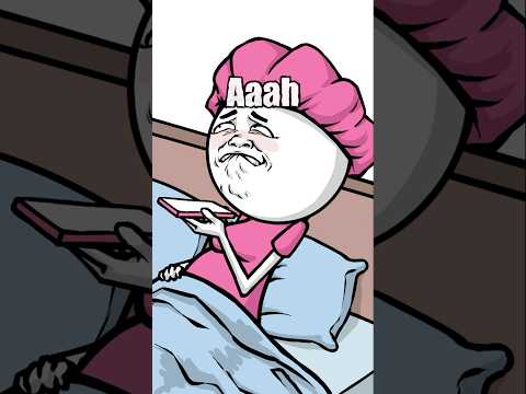Prt 1 | POV: Tu veux bouder mais il a une voix grave 🤣 @amichaii #shorts #animation #humour #drole