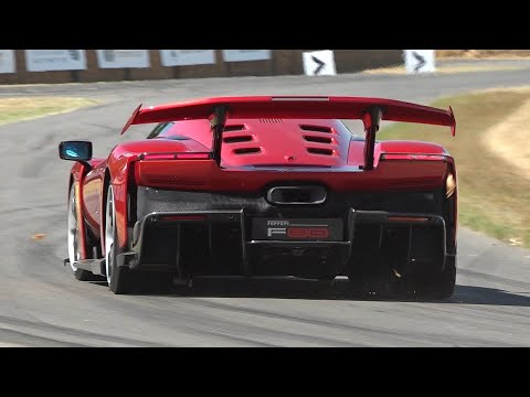 2025 Ferrari F80 - FULL Throttle Exhaust SOUNDS!