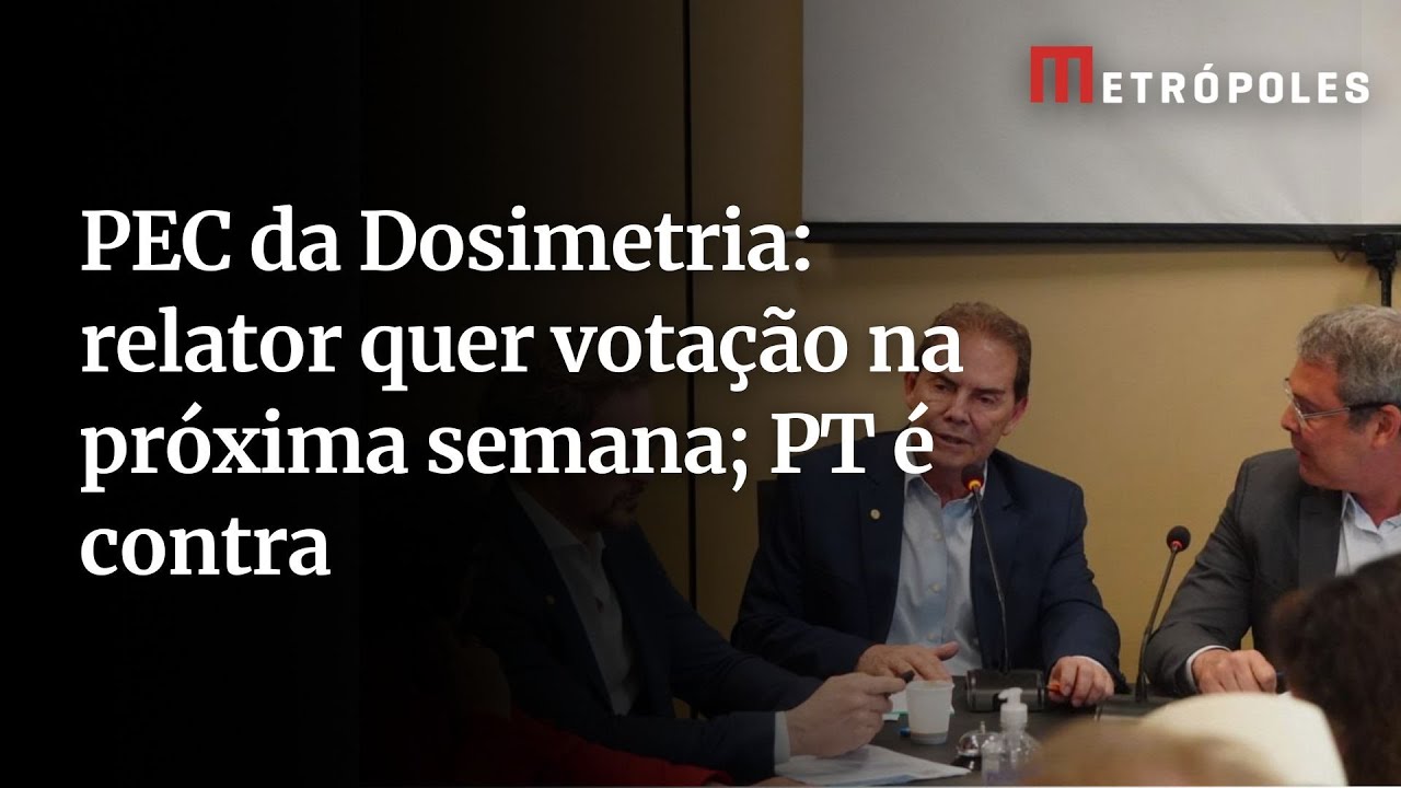 PEC da Blindagem relator quer votação na próxima semana PT é contra