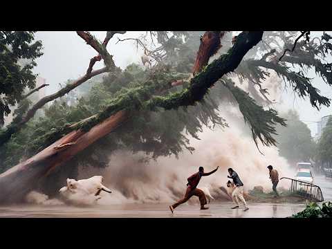 Nature is merciless! Devastating hurricane demolishes houses in Buenos Aires, Argentina